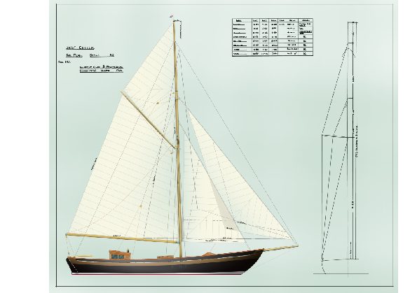 Sail Plan Poster