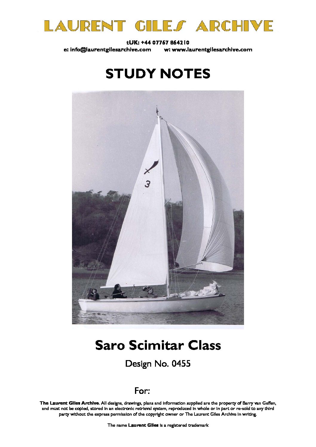 0455 Saro Scimitar Class front page