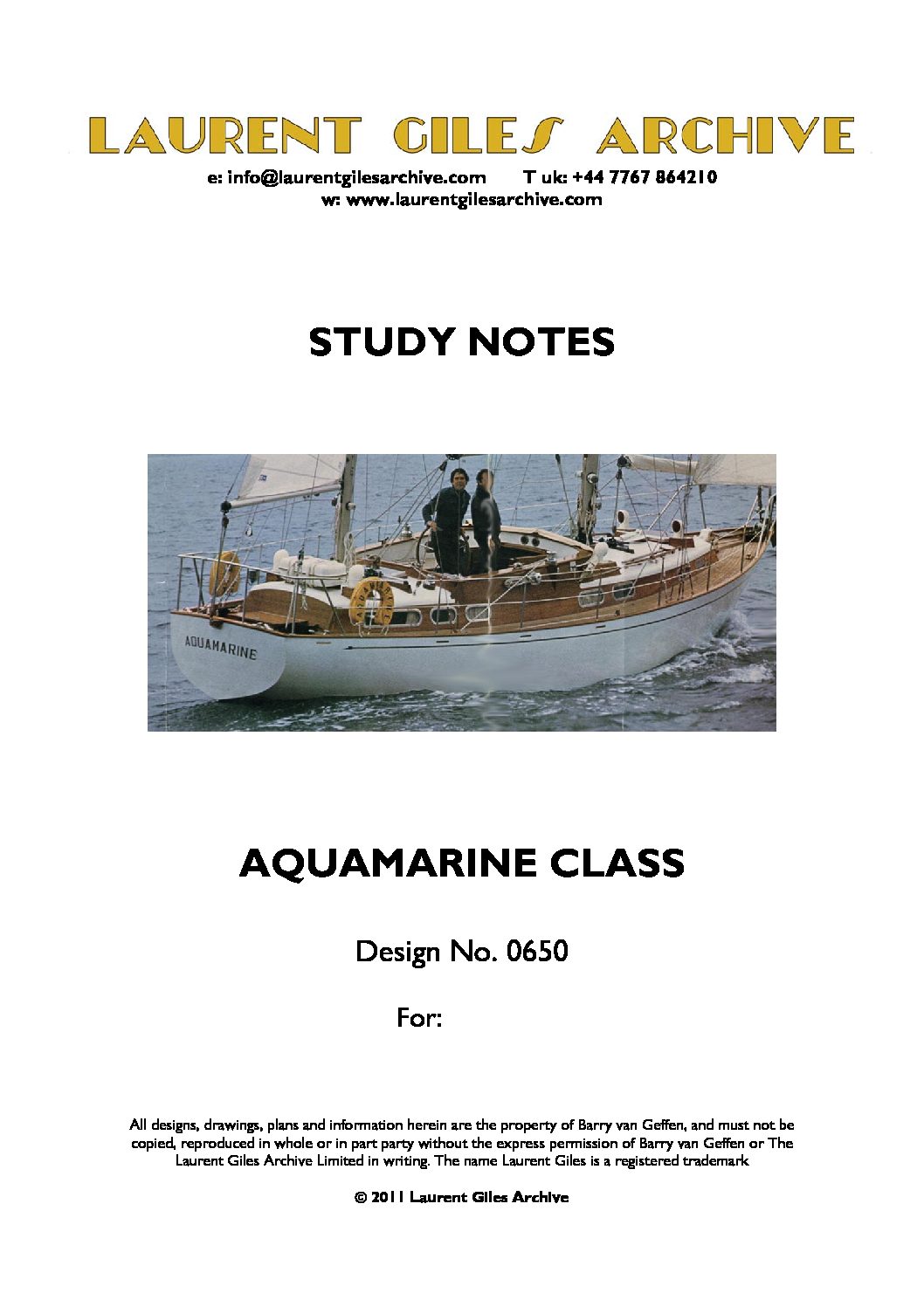 0650 Aquamarine front page