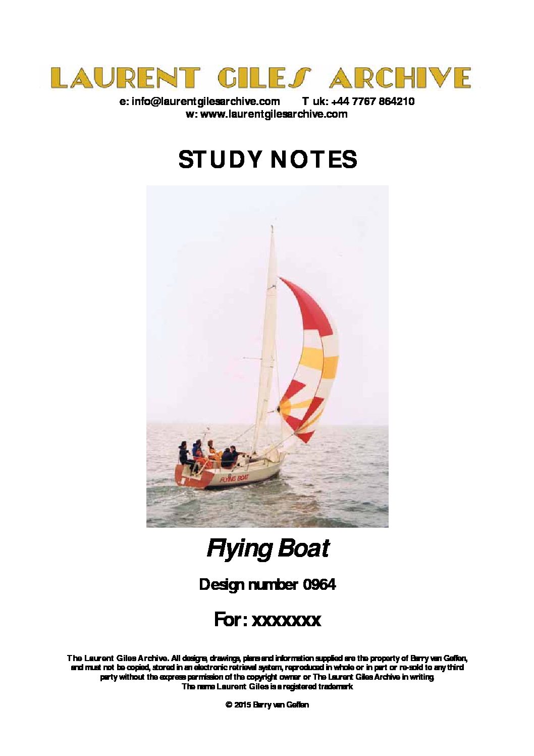 0965 Flying Boat front page 2015