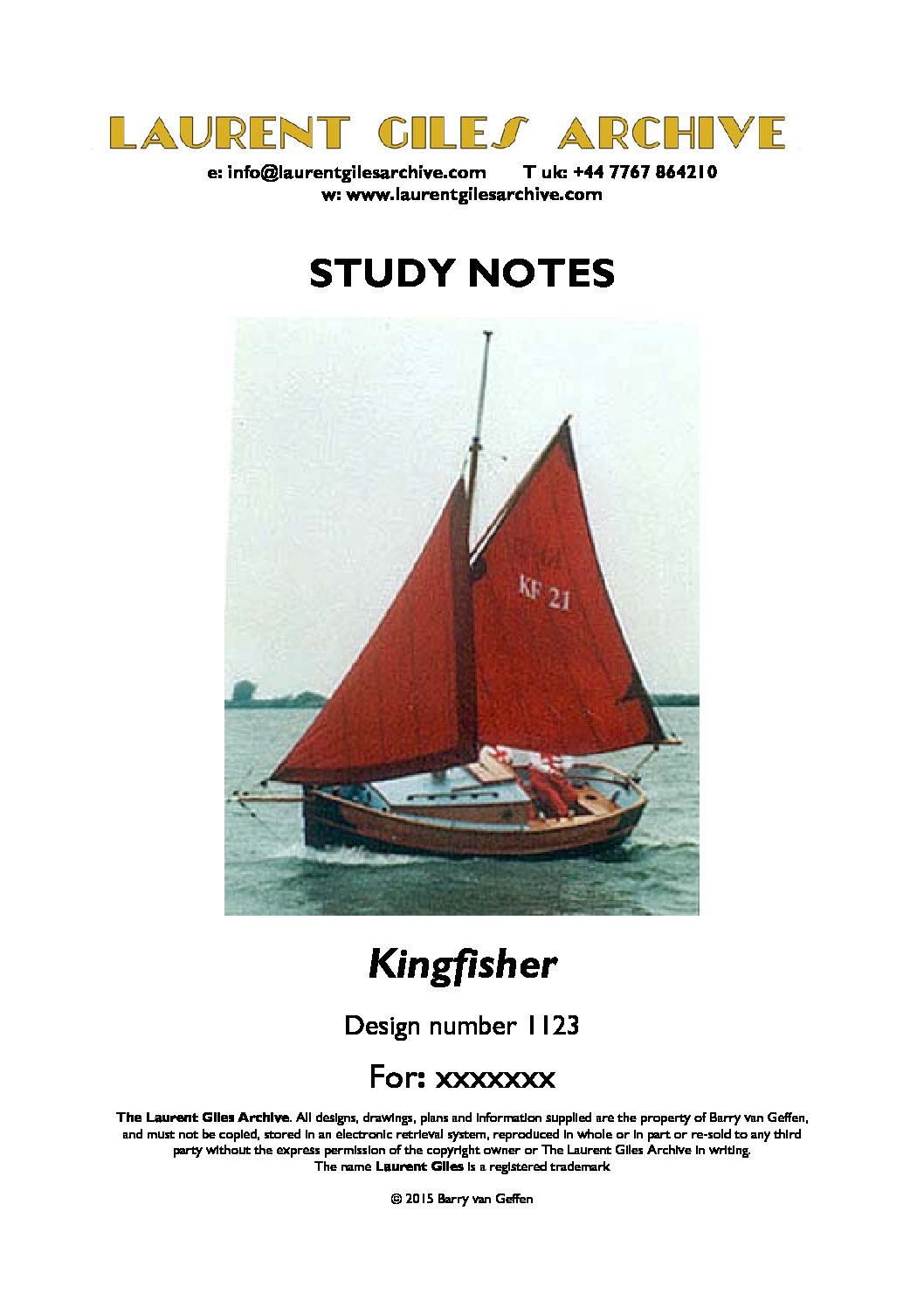 1123 Kingfisher front page